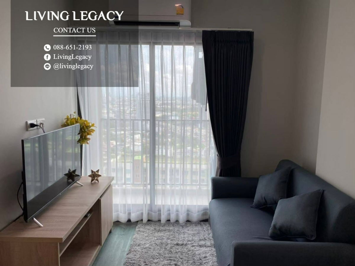 รูป LSVMY41J ให้เช่าคอนโด Rich Park @ Triple Station 30 ตร.ม. ชั้น 33 line id : @livinglegacy - รูปที่ 7/9