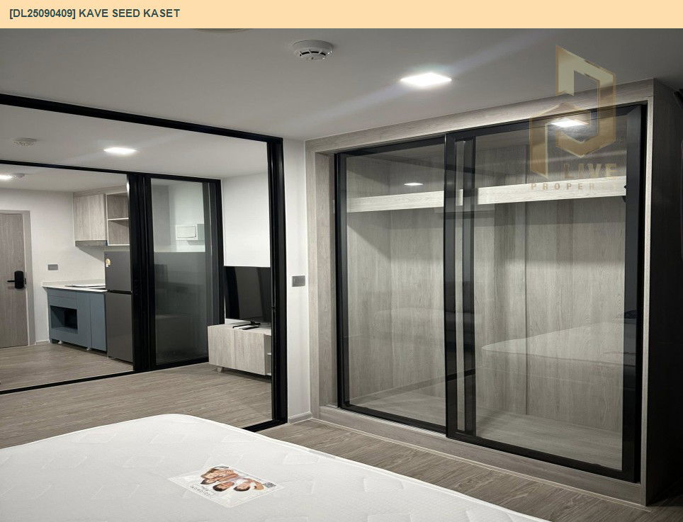 picture DL25090409 Condo for rent, Kave Seed Kaset near -, ready to move in, call urgently 0653619502 LineID @534wlwof - 4/11