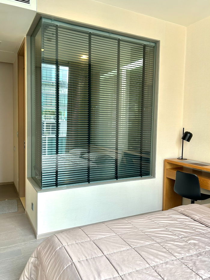 picture Luxury condo for rent The Esse Asoke, high floor. fully furnished, unblock view, convenient to travel nearby BTS/MRT/ARL, ready to move in. - 9/18