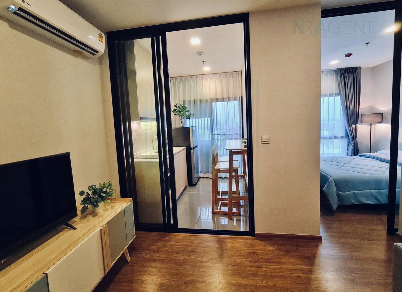 picture 🎉 For Rent Condo METRIS RAMA 9 - RAMKHAMHAENG Building 1, Floor 18,1 bed room, Room size 30.00 sqm - 3/8