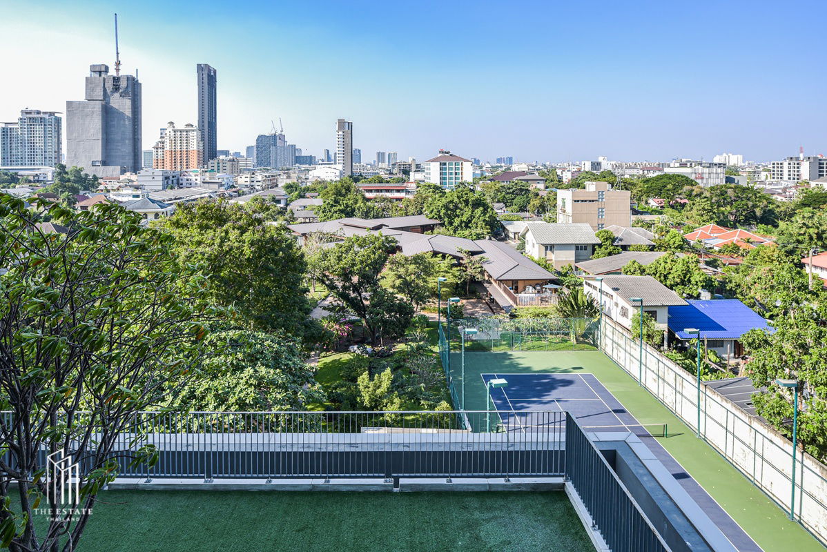 picture Whizdom Connect for rent, spacious 42.5 sq.m. unit with garden and green space views, open and airy, more spacious than average units. @ 22,000 baht - 4/7