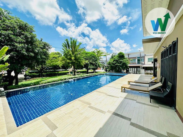 รูป ขายบ้านอ่อนนุช บ้านอ่อนนุช พฤกษา พัฒนาการ หลังมุม ที่จอดรถเยอะ ต่อเติมครบ ทำเลดี หลังบ้านไม่ติดใคร - รูปที่ 9/10