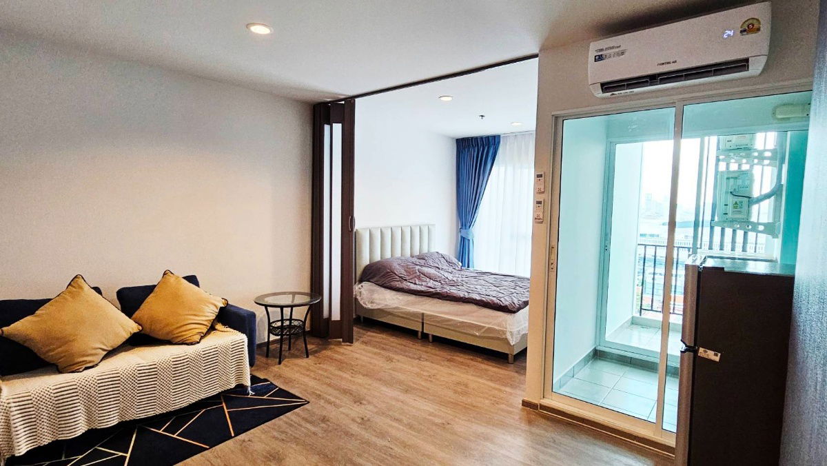 รูป ให้เช่ารีเจนท์โฮมบางนา()โครงการใหม่ ใกล้BTSเมตร 1ิbed 28ตรม Fully Furnish - รูปที่ 5/5