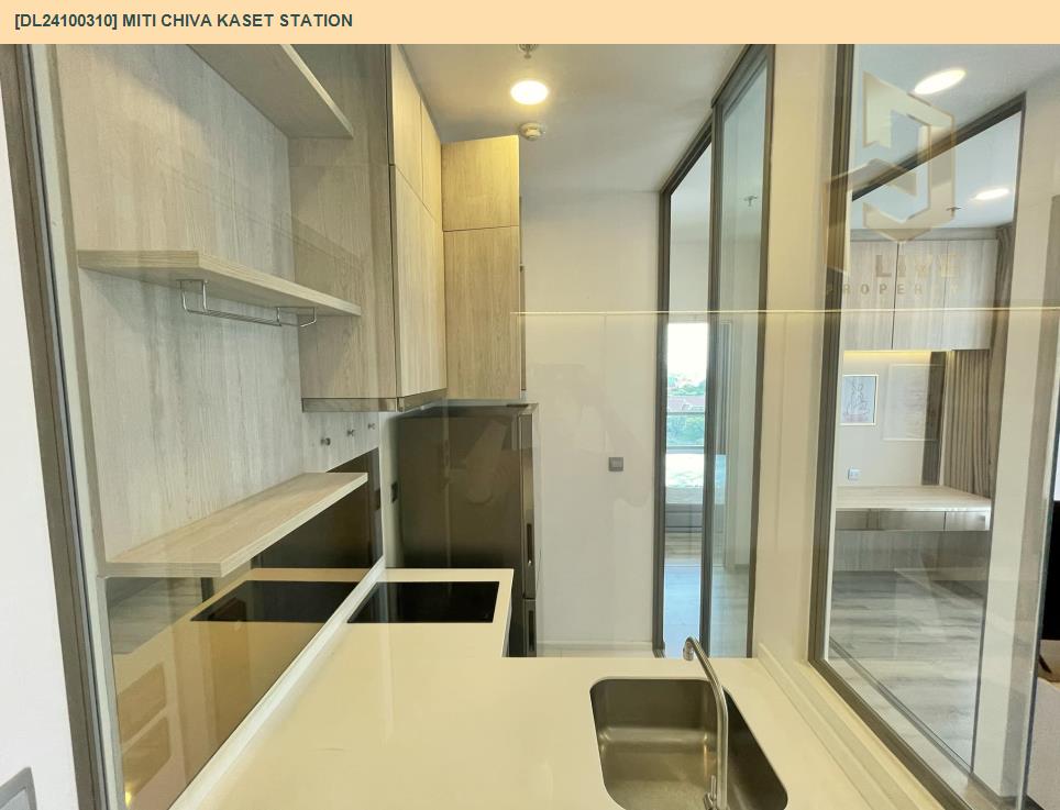 picture DL24100310 Condo for rent, Miti Chiva Kaset Station near BTS Kasetsart University, ready to move in, call urgently 0656133286 LineID @897iyzll - 4/5