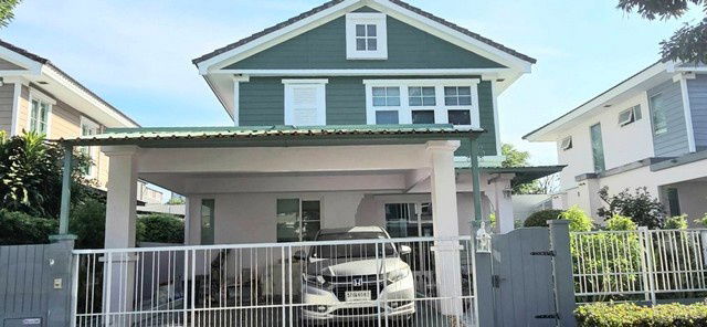 รูป ให้เช่าบ้านเดี่ยว2ชั้น ตกแต่งสวย 51ตรว. อยู่ถนน บางนา ตราด กม.7 ใกล้เมกาบางนา - รูปที่ 1/8