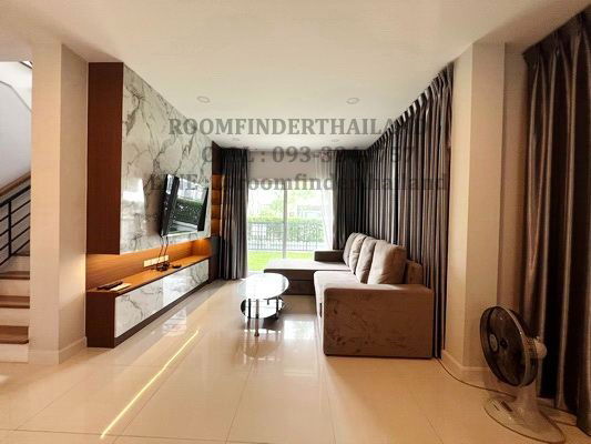 รูป [ให้เช่า] หมู่บ้าน เซนโทร พระราม 9 - กรุงเทพกรีฑา / 4 ห้องนอน 3 ห้องน้ำ / 60 ตารางวา 200 ตารางเมตร **59,000** ใกล้สนามบินสุวรรณภูมิ - รูปที่ 2/14