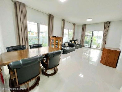 รูป ให้เช่าบ้านเดี่ยว2ชั้น ตกแต่งสวย 51ตรว. อยู่ถนน บางนา ตราด กม.7 ใกล้เมกาบางนา - รูปที่ 7/8