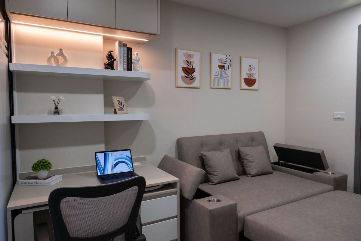 picture Condo For Rent | The Best Value In The Project “Origin Plug & Play Srinakarin” 27 Sq.m. Near MRT Sri Dan - 6/18