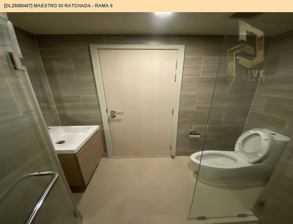 picture DL25090407 Condo for rent, Maestro 03 Ratchada - Rama 9 near MRT พระราม 9, ready to move in, call urgently 0656133286 LineID @897iyzll - 9/10