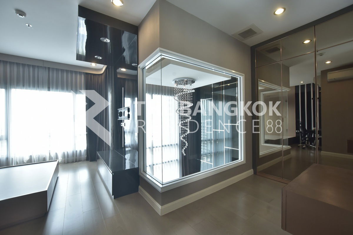 รูป  The Crest Sukhumvit 34  💫 ห้อง duplex , 2 ห้องนอน  ราคาถูกกว่าในตลาด 🔥 ใกล้ BTS ทองหล่อ  - รูปที่ 9/13