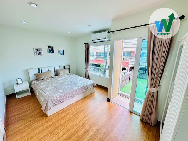 รูป ขายบ้านอ่อนนุช บ้านอ่อนนุช พฤกษา พัฒนาการ หลังมุม ที่จอดรถเยอะ ต่อเติมครบ ทำเลดี หลังบ้านไม่ติดใคร - รูปที่ 5/10