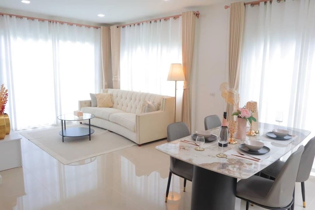 picture 🏡#PN2402_058🏡𝗙𝗼𝗿 𝗥𝗲𝗻𝘁 7️⃣7️⃣k.𝗙𝗼𝗿 𝗥𝗲𝗻𝘁 7️⃣7️⃣k.🔥✨Brand new detached house, Grandio Bangna Km.5 project, ready to move in 19 Sep. 2025 - 19/19