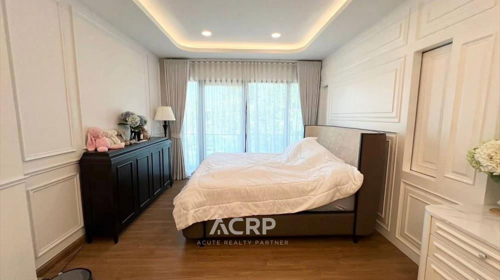 picture Single house for rent, Clover Bangkok, facing a garden, near the clubhouse, near Mega Bangna. - 13/15