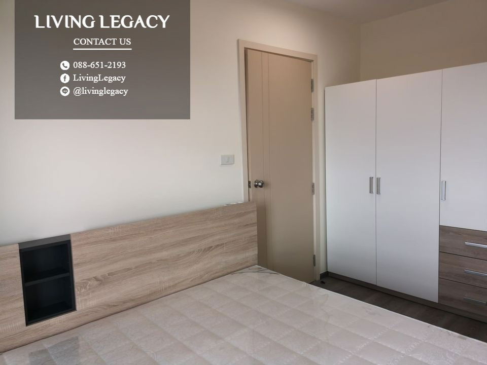 picture LWT586O3 Condo For Rent Rich Park @ Triple Station 29 Sq.M. Floor 10 line id : @livinglegacy - 5/10