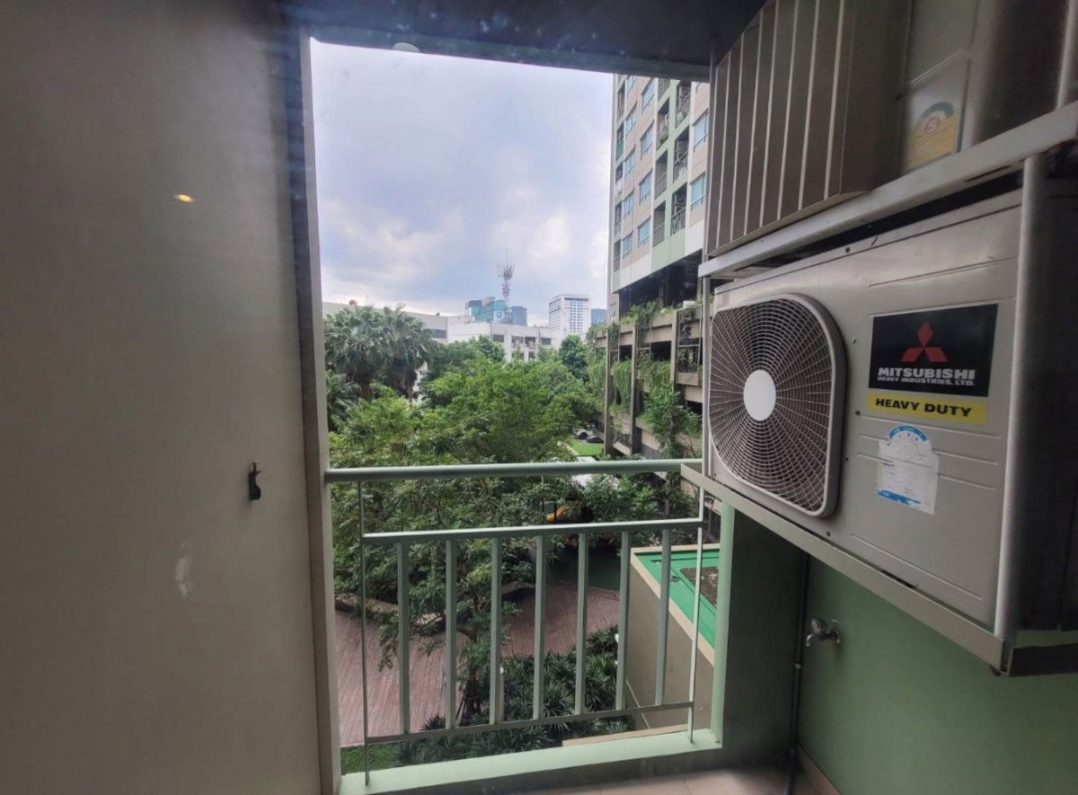 รูป 🏢 ให้เช่าคอนโด ลุมพินี พาร์ค พระราม 9 – รัชดา 📍 ตึก B ชั้น 3B | 26 ตร.ม. | ห้องใหม่ วิวสวน+วิวเมือง โล่ง ไม่บล็อก - รูปที่ 10/10