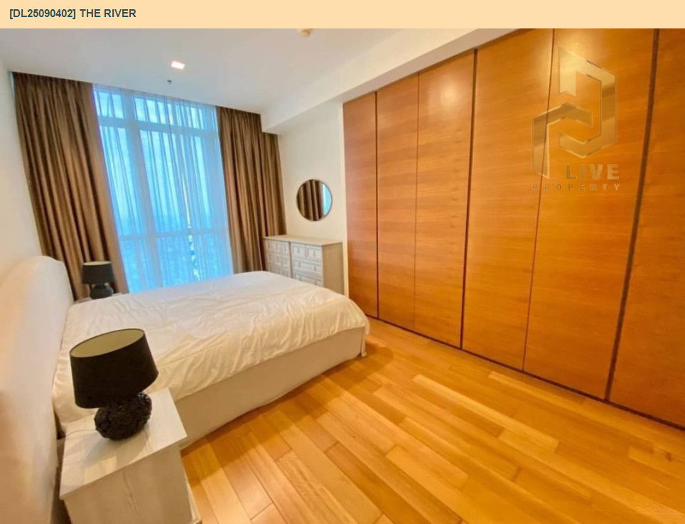 picture DL25090402 Condo for rent, The River near BTS Krung Thon Buri, ready to move in, call urgently 0614453194 LineID @162cjixi - 10/12