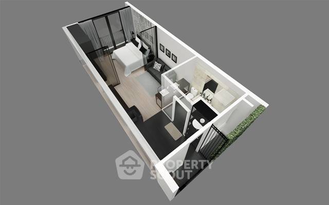 รูป คอนโด 1-ห้องนอน ที่ เอ สเปซ อโศก-รัชดา ใกล้ MRT พระราม 9 (ID 1204055) - รูปที่ 7/8