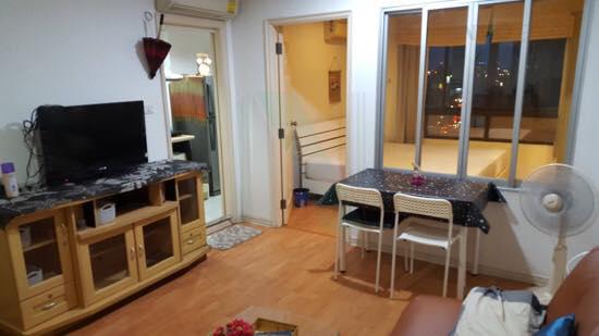 picture For rent, Lumpini Ville Sukhumvit 77, 1 bedroom, 12th floor, Building A, near BTS On Nut. - 1/8