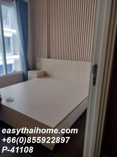 picture P-41108 Condo for rent The Saint Residences fully furnished (Confirm again when visit). Line Id @easythaihome 085-592-2897 - 4/7