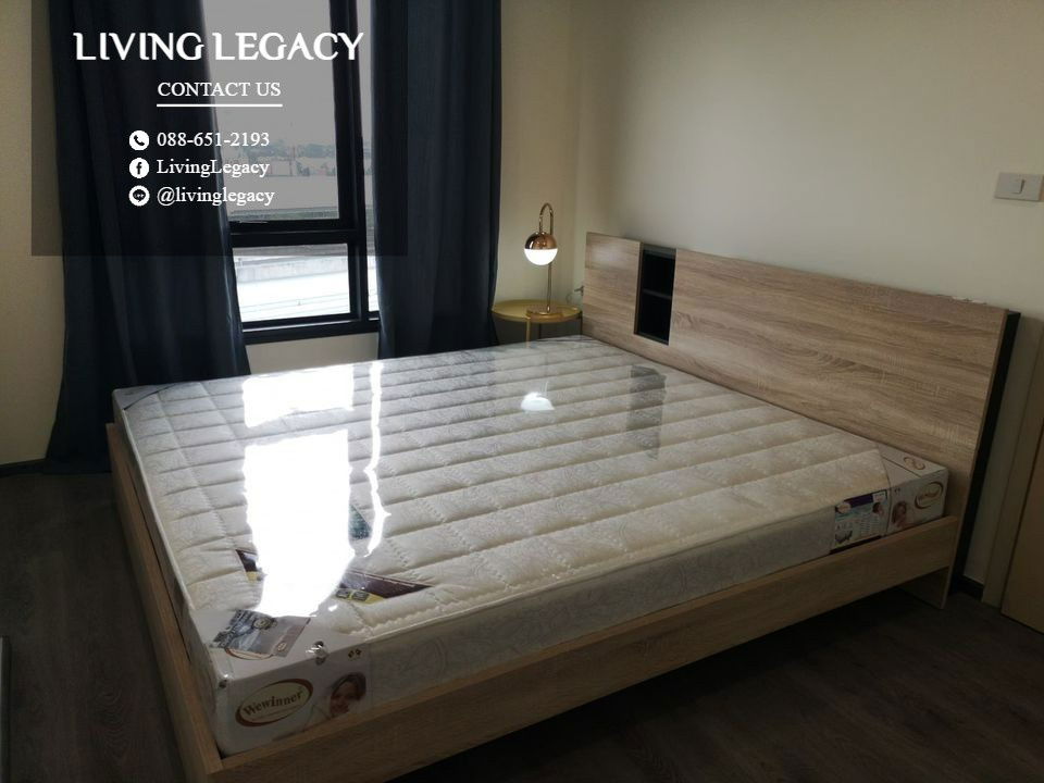 picture LWT586O3 Condo For Rent Rich Park @ Triple Station 29 Sq.M. Floor 10 line id : @livinglegacy - 4/10