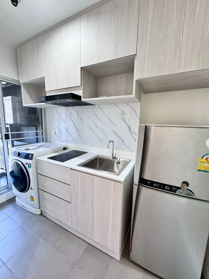 รูป ให้เช่า คอนโดรีโนเวทใหม่ เดอะทรี บางโพ สเตชั่น 2-bed 58 ตรม ชั้น12A (มีเครื่องซักผ้า) 🆔 line: ey_annie - รูปที่ 19/23
