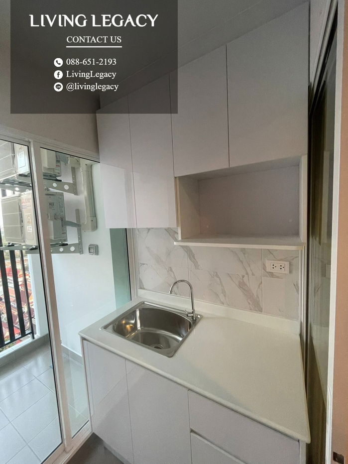 รูป ST68L3 ให้เช่าคอนโด Regent Home Bangna 28 ตร.ม. ชั้น 22 ตึก D line id : @livinglegacy - รูปที่ 4/13