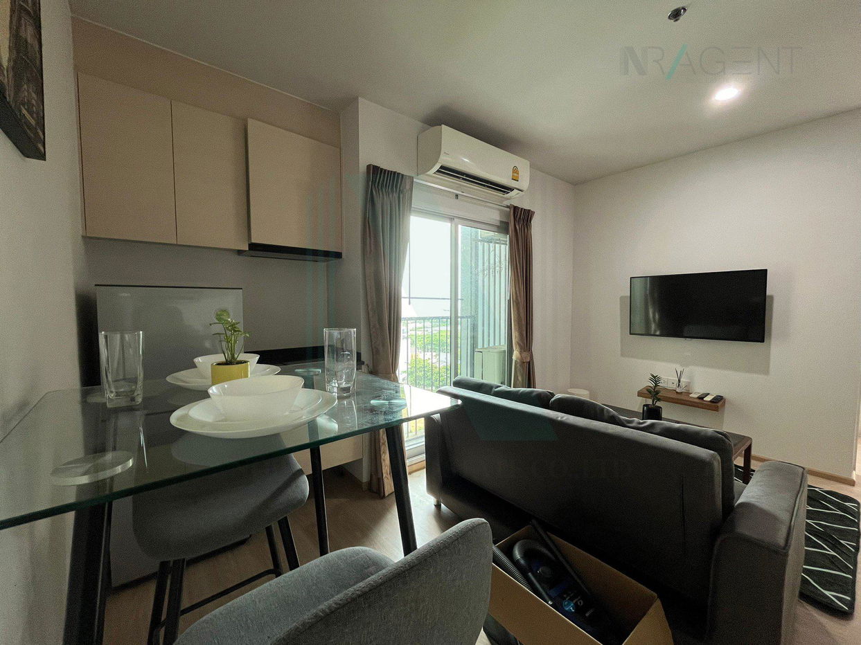 picture 📌 For Rent Condo NOBLE REVOLVE RATCHADA 2 Building 1, Floor 17,2 bed room, Room size 57 sqm - 1/8
