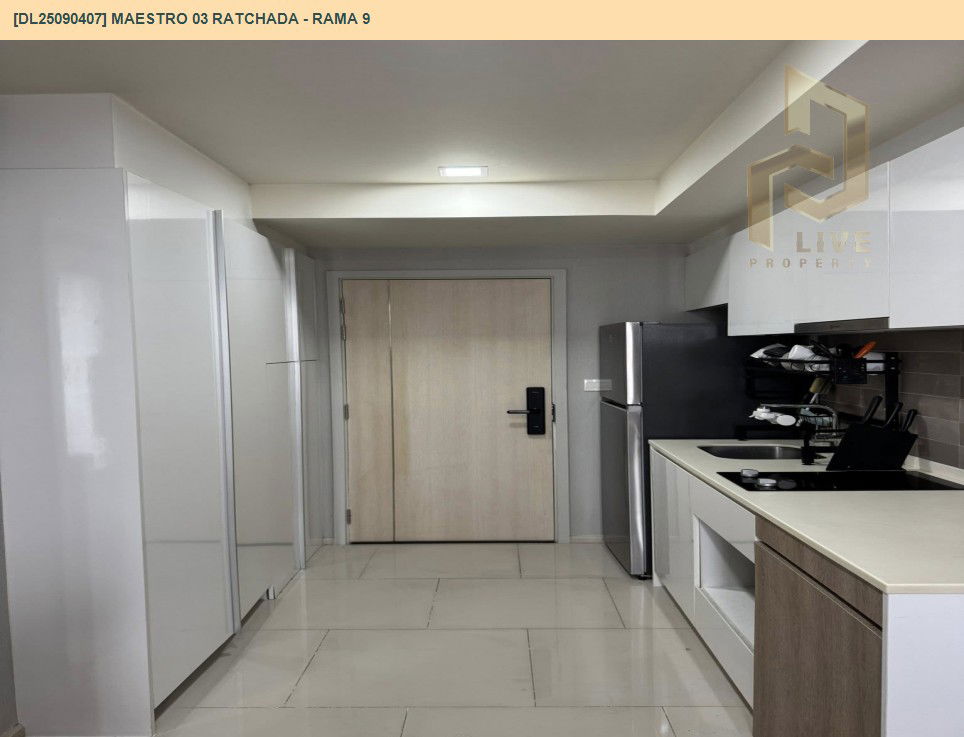 picture DL25090407 Condo for rent, Maestro 03 Ratchada - Rama 9 near MRT พระราม 9, ready to move in, call urgently 0656133286 LineID @897iyzll - 7/10