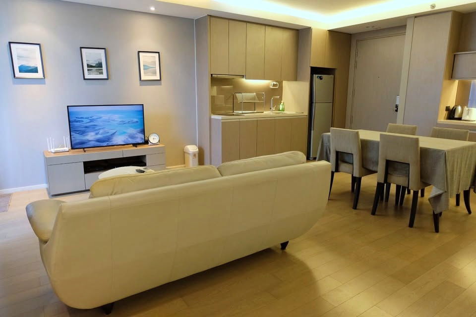 picture TA8091📲LineID @556ryccg🌃1 Bedroom 54.5 sqm Floor3 TowerA Fully furnished MODE Sukhumvit61 near BTS Ekkamai 350m. - 2/9