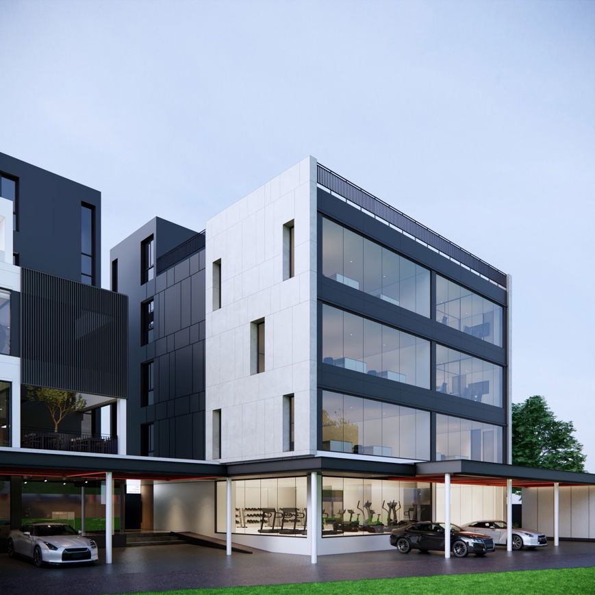 รูป FOR RENT MODERN OFFICE สำนักงาน 3 ชั้น บนถนนพัฒนาการ มีลิฟ ใกล้ทองหล่อ 10 นาที - รูปที่ 3/15
