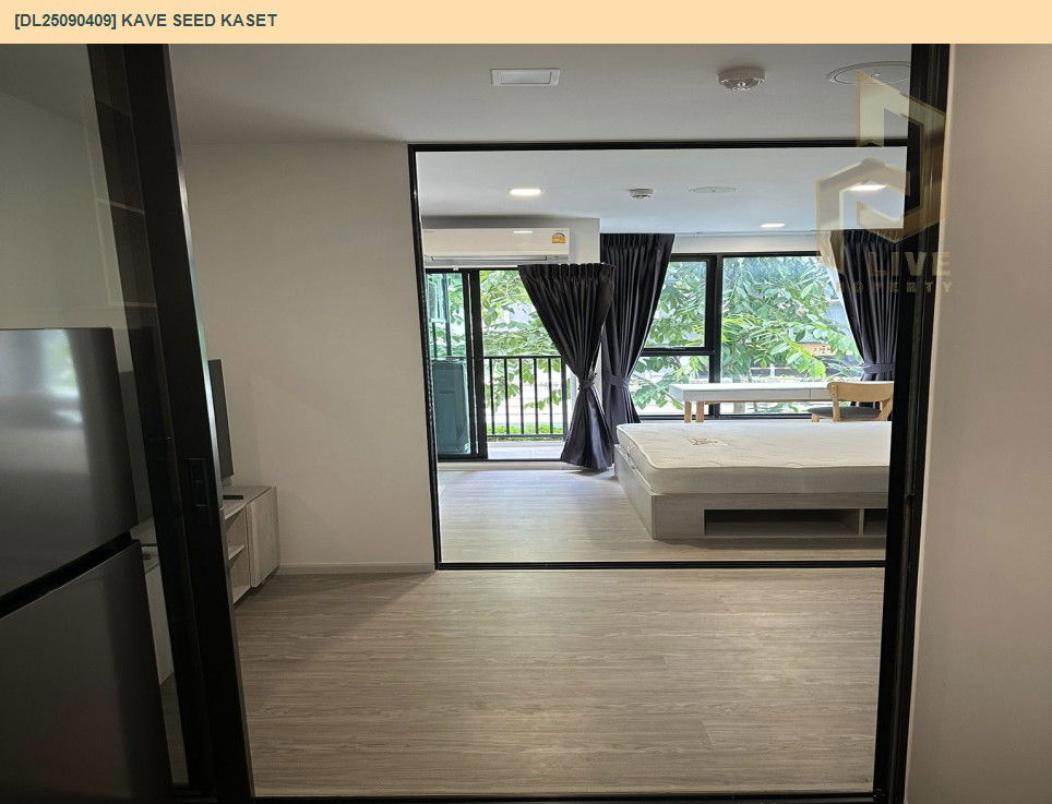 picture DL25090409 Condo for rent, Kave Seed Kaset near -, ready to move in, call urgently 0653619502 LineID @534wlwof - 9/11