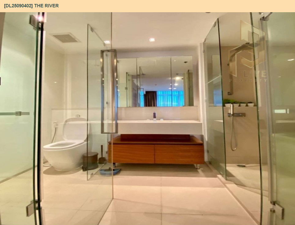 picture DL25090402 Condo for rent, The River near BTS Krung Thon Buri, ready to move in, call urgently 0614453194 LineID @162cjixi - 9/12