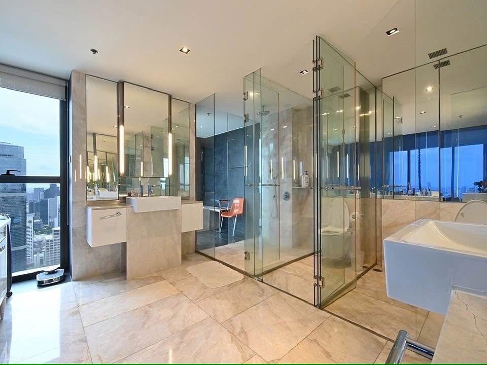 picture ST223 For Rent – The Met Sathorn | Rare High-Floor Duplex with River & Bang Kachao View - 9/9