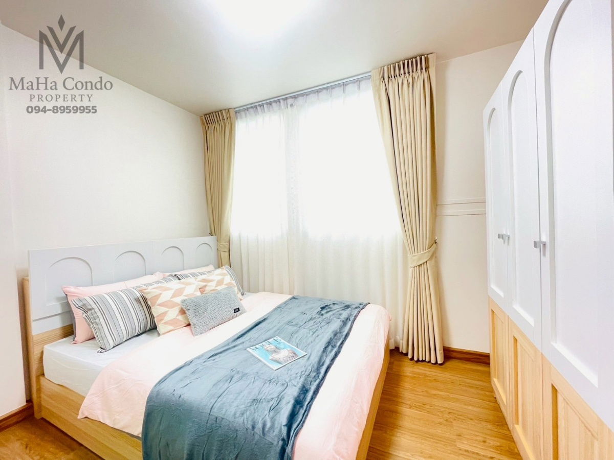 รูป  ให้เช่า Bliz Condo Rama IX – Huamak หัวหมาก พร้อมอยู่ ห้องสวยกว้างสบาย  - รูปที่ 3/15