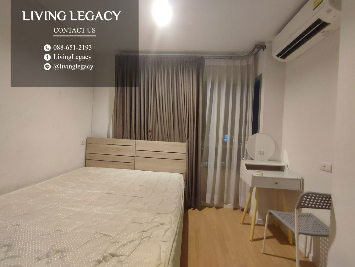 รูป LT475UEG ให้เช่าคอนโด Lumpini Place Srinakarin - Huamark Station 33 ตร.ม. ชั้น 12 ตึก A line id : @livinglegacy - รูปที่ 4/15