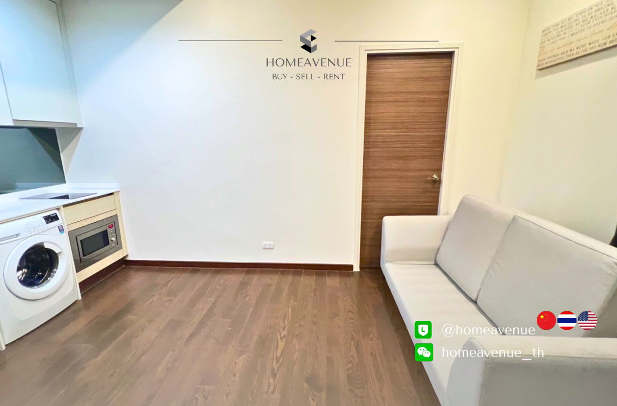 picture Q Asoke ✨ Renovated unit, ready to move in 🚇 Next to MRT Phetchaburi | Line: @homeavenue 💥HA-921 - 2/6