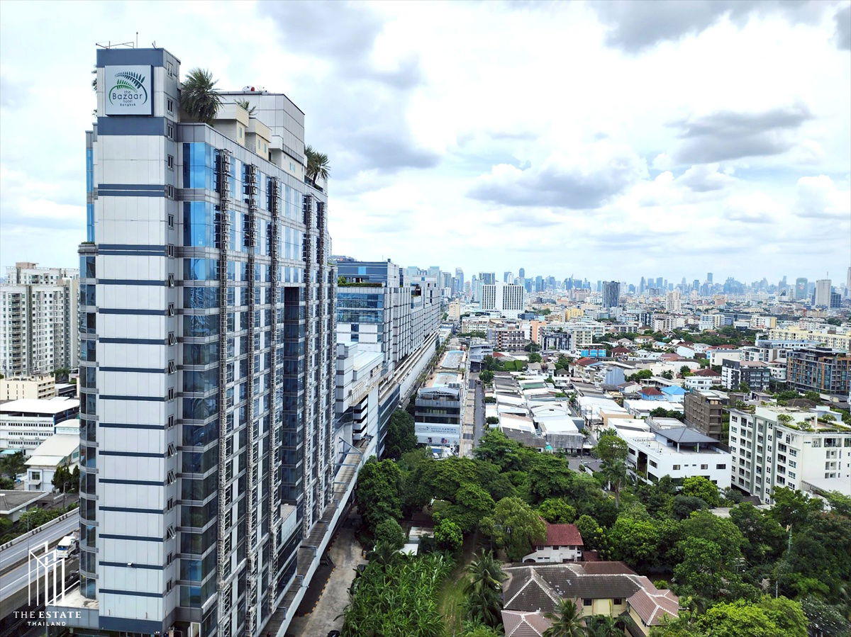 picture For rent: Whizdom Avenue Ratchada-Ladprao, city and green views, large unit, 35.02 sq.m., 1 bedroom @ 20,000 baht - 3/8