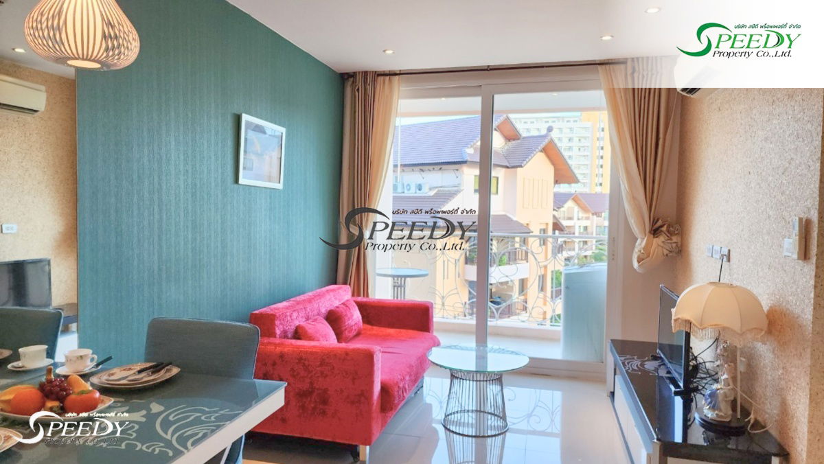 picture Condo Pattaya for rent, 1 bedroom, 1 bathroom ☁️ Ready to move in, shady atmosphere - 3/12