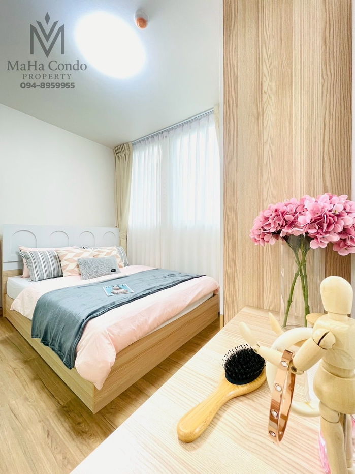 รูป  ให้เช่า Bliz Condo Rama IX – Huamak หัวหมาก พร้อมอยู่ ห้องสวยกว้างสบาย  - รูปที่ 2/15