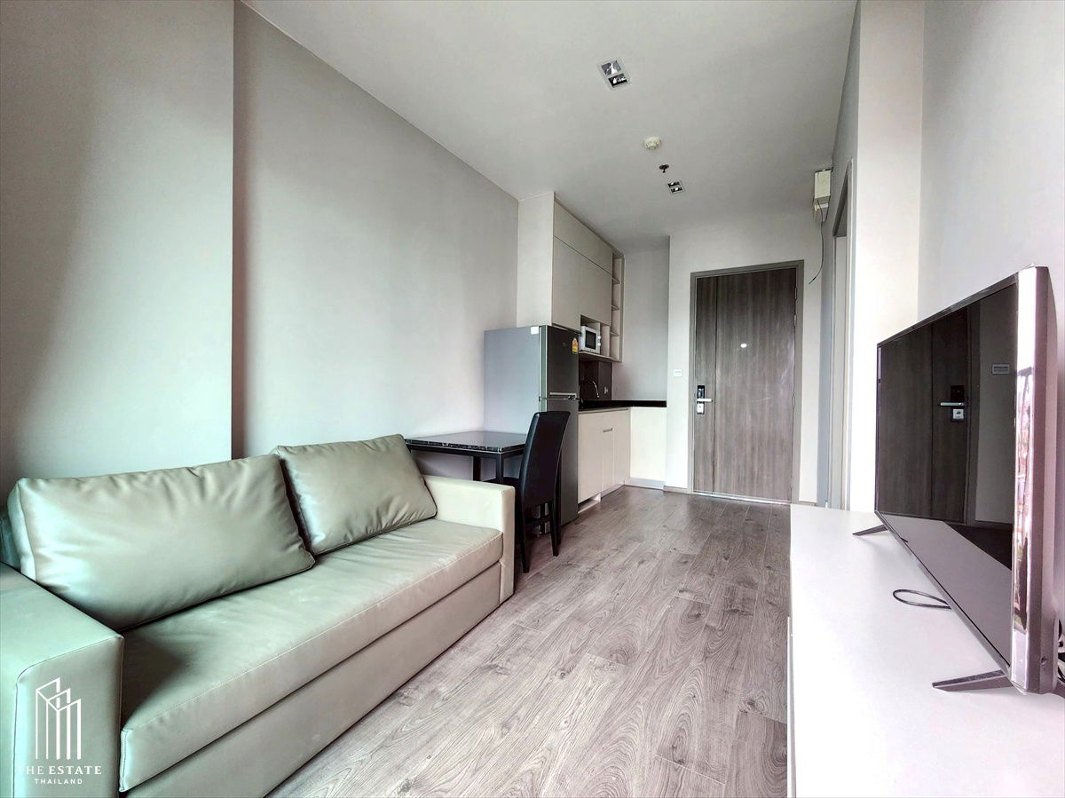 picture For rent: Whizdom Avenue Ratchada-Ladprao, city and green views, large unit, 35.02 sq.m., 1 bedroom @ 20,000 baht - 2/8