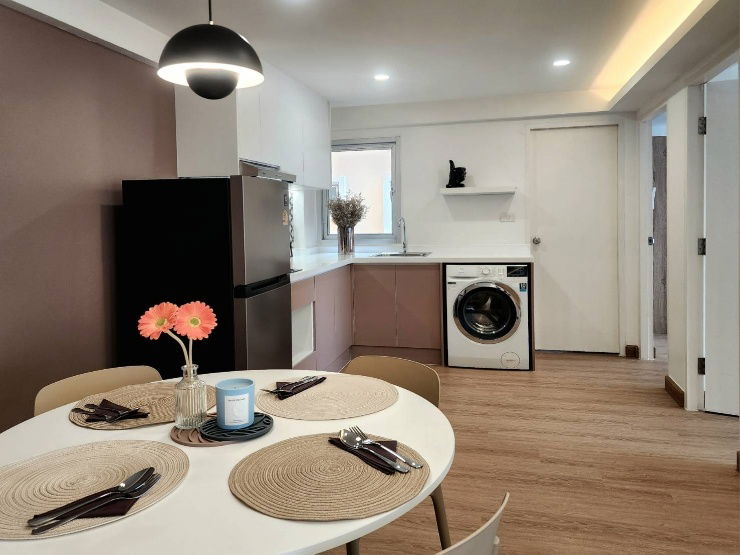 picture ✨ For Rent | Newly Renovated 2-Bedroom Pet-Friendly Condo In peacful Yenakart soi near Sathorn & Rama 4 | Minimal Scandinavian Style ✨ - 5/11