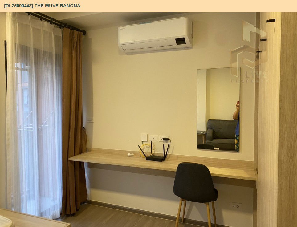 picture DL25090443 Condo for rent, THE MUVE Bangna near -, ready to move in, call urgently 0653619502 LineID @534wlwof - 4/12