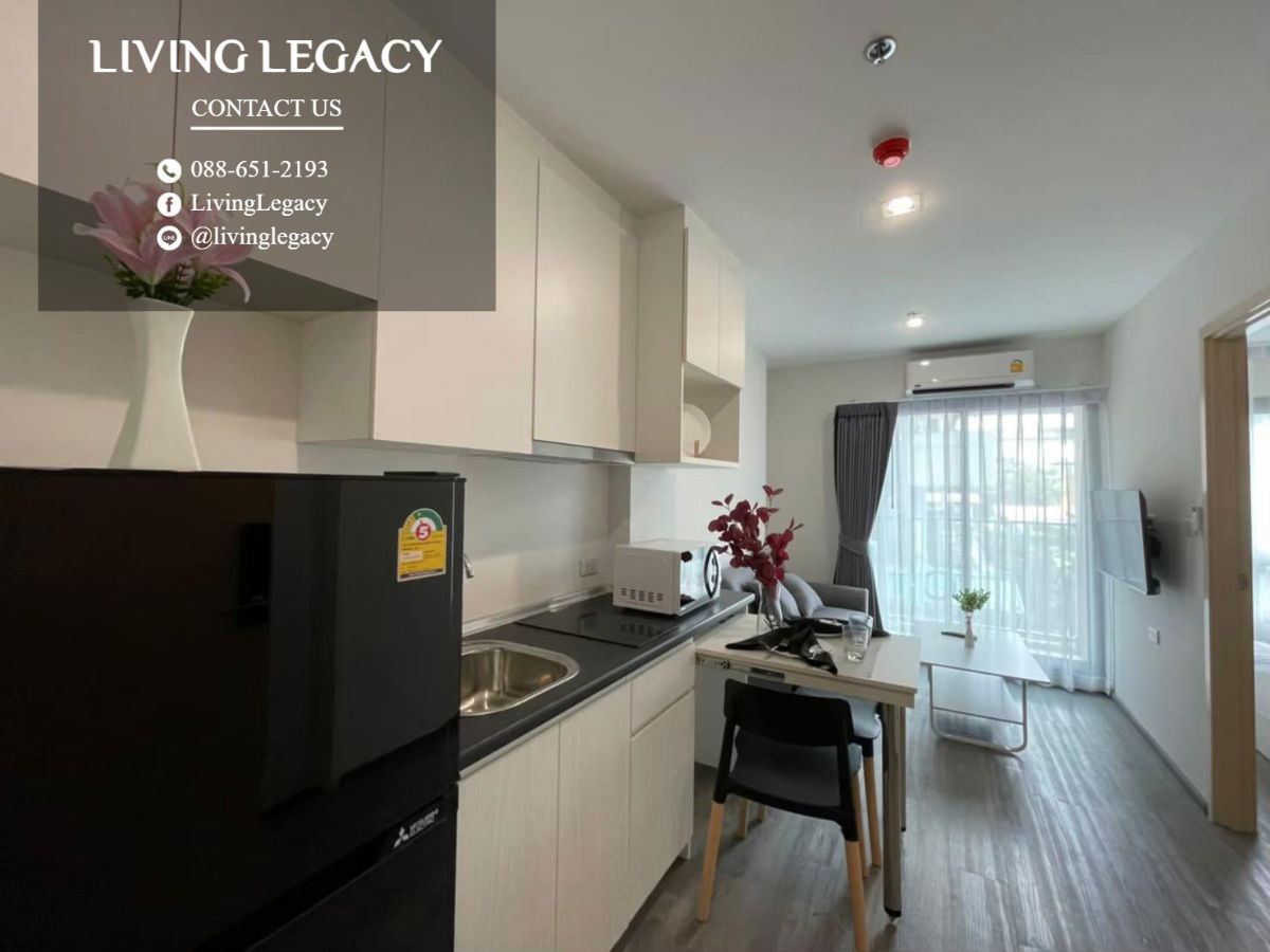 picture LWHPZR4H Condo For Rent Rich Park @ Triple Station 30 Sq.M. Floor 3 line id : @livinglegacy - 6/10