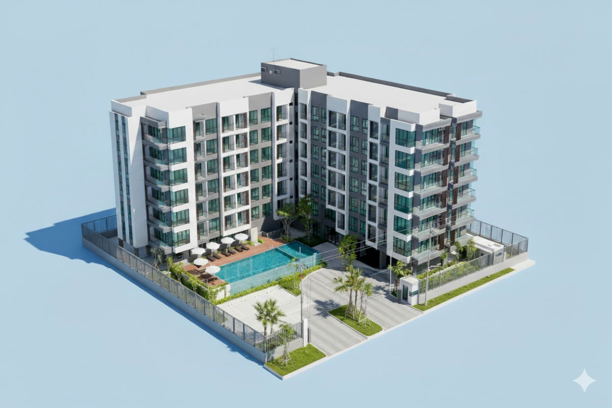 รูป ขายคอนโด The courtyard ริมหาดแสงจันทร์ ในเมืองระยอง  - รูปที่ 24/24