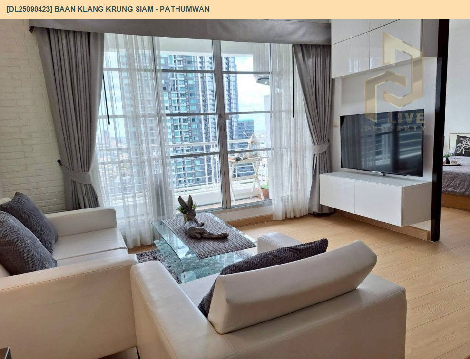 picture DL25090423 Condo for rent, Baan Klang Krung Siam - Pathumwan near BTS Ratchathewi, ready to move in, call urgently 0656133286 LineID @897iyzll - 20/22