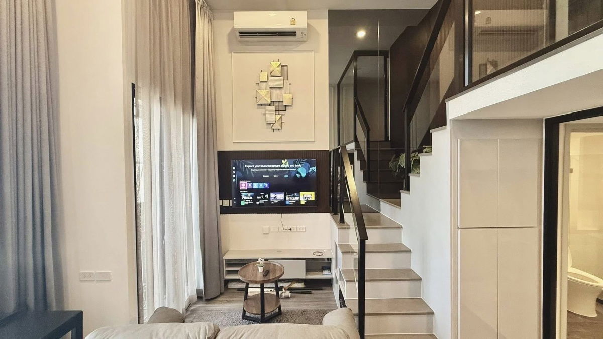 picture 🏙Duplex🔥Knightsbridge space Ratchayothin🔥🚅 Next to BTS Phaholyothin 24,Major Ratchayothin ☎️Tel/What app:0917061999,0938979669 Khun Kwa - 4/12