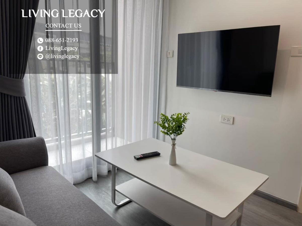 picture LWHPZR4H Condo For Rent Rich Park @ Triple Station 30 Sq.M. Floor 3 line id : @livinglegacy - 9/10