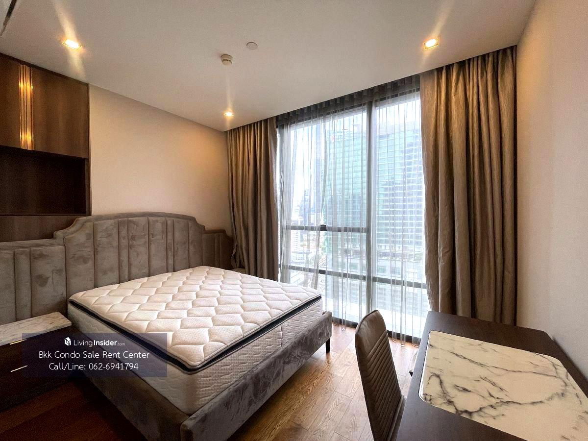 รูป ให้เช่าคอนโด The Bangkok Sathorn 2 ห้องนอน 2 ห้องน้ำ ขนาด 120 ตร.ม. วิวแม่น้ำเจ้าพระยา! *ค่าเช่า 85,000 ฿ ต่อเดือน ติดต่อ โทร.062-6941794 - รูปที่ 11/13