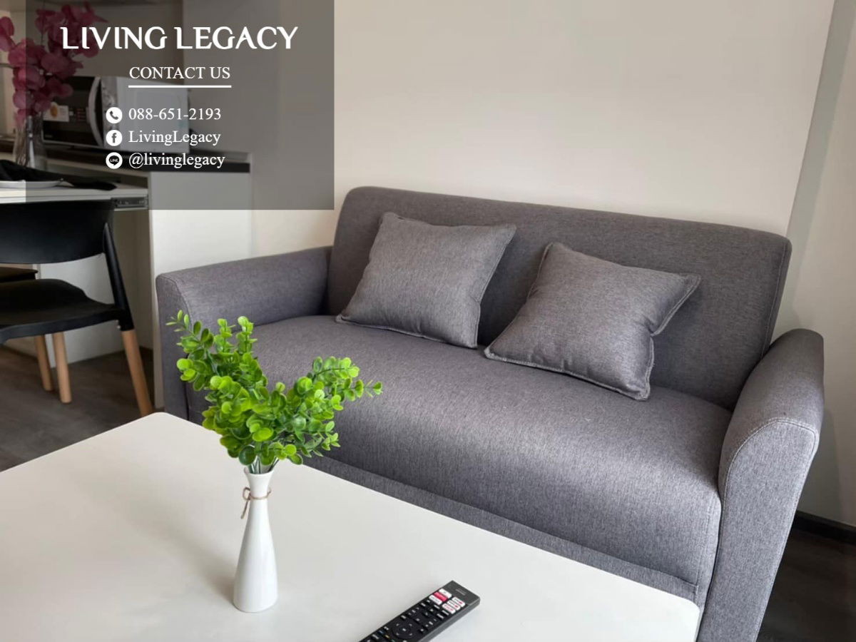 picture LWHPZR4H Condo For Rent Rich Park @ Triple Station 30 Sq.M. Floor 3 line id : @livinglegacy - 10/10
