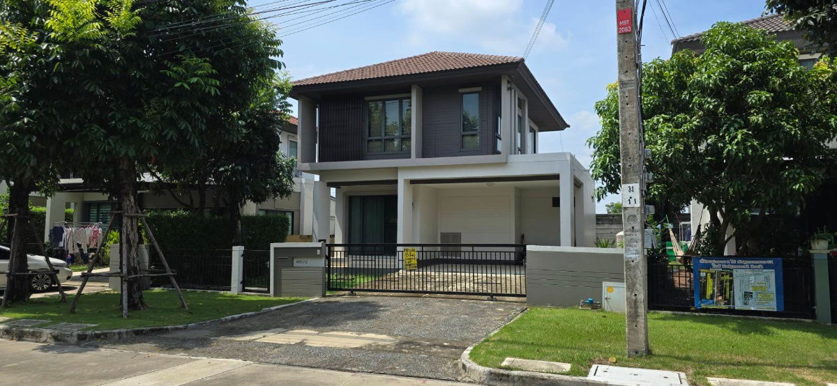 รูป ขายบ้านเดี่ยว 57 ตรว.พร้อมเข้าอยู่ได้เลย จอดรถสะดวกมาก - รูปที่ 1/16